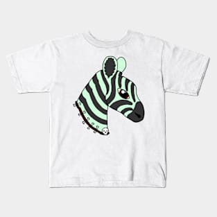 Zelda Zombie Zebra Kids T-Shirt